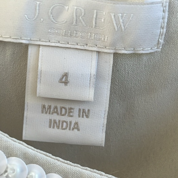 J. Crew Collection Sequins Embellished Beaded Silk Cami - Picture 7 of 11